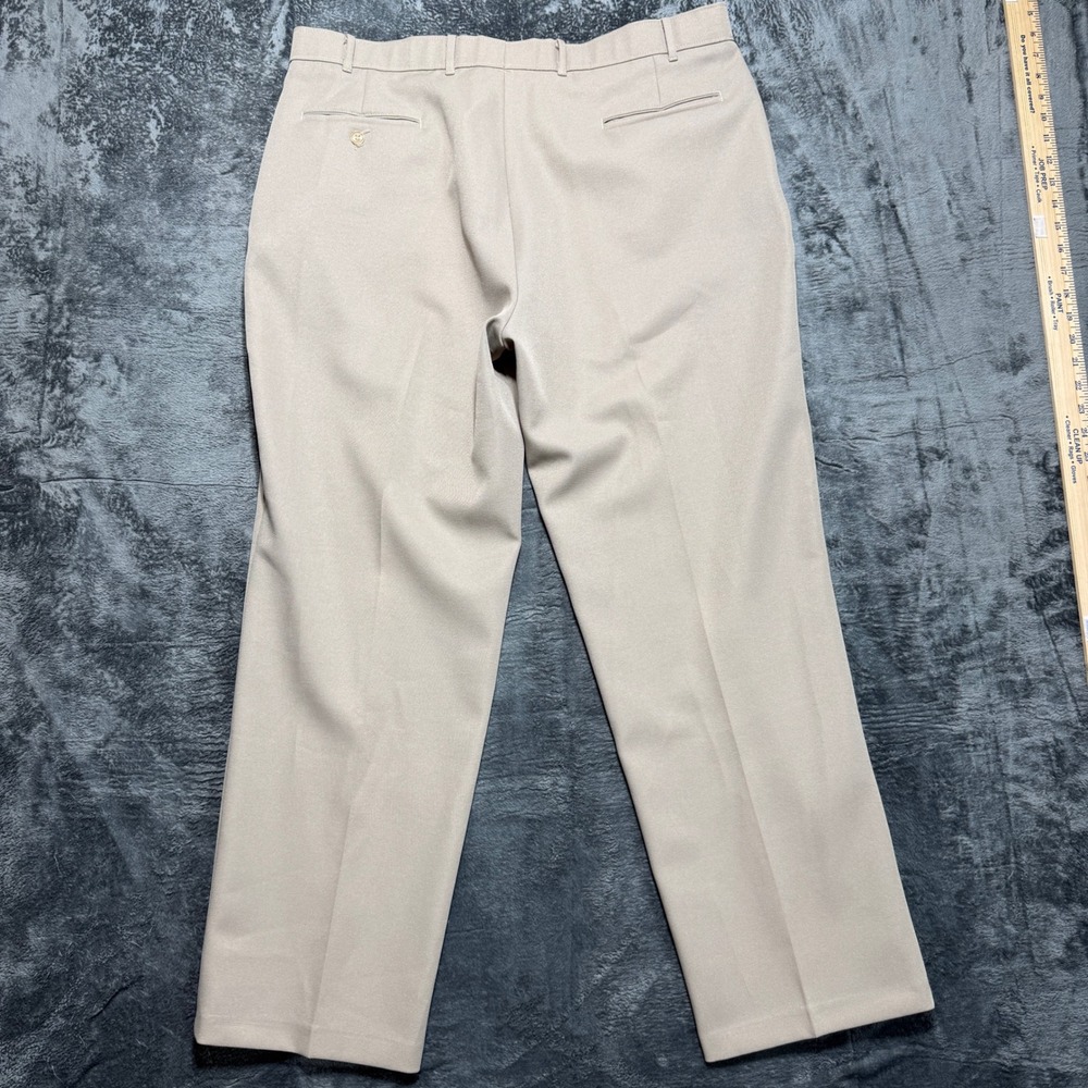 Levi's Action Slacks Pants Mens 40x30 Tan - Picture 9 of 12